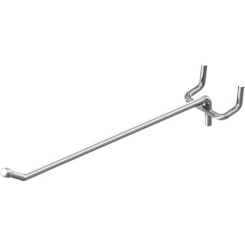 Siffron/So Imperial R21-6-S Ball Tip Pegboard Hook, Galvanized Finish ~ 6&quot;
