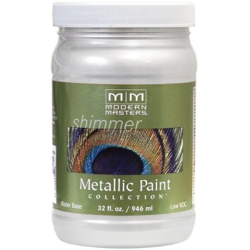 Modern Masters ME707-32 Metallic Paint, Snowflake 32 Ounce
