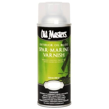 Old Masters 92410 Spar Marine Varnish, Spray Gloss ~ 12.8 oz