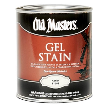 Old Masters 81304 Gel Stain, Cedar ~ Quart