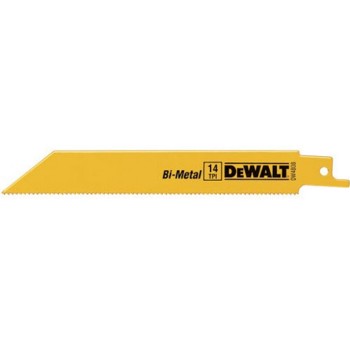 DeWalt DW4811B25 Reciprocating Saw Blade, 18 TPI ~ 6&quot;