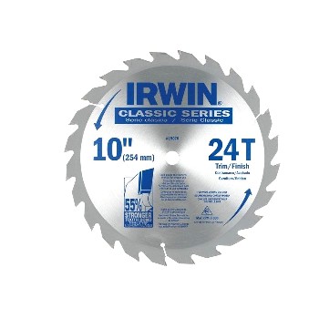 Irwin 15070 Circular Saw Blade,  24t ~ 10&quot;