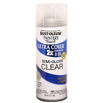 Rust-Oleum 249859 Painter&#39;s Touch 2x Ultra, Clear Semi-Gloss