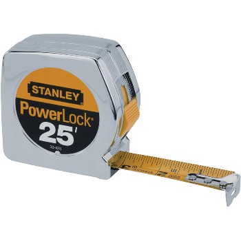 Stanley 33-425 Powerlock Tape Rule ~ 25 ft.