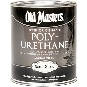 Old Masters 49501 Oil-Based  Interior Polyurethane, Semi-Gloss  ~ Gallon