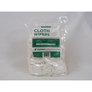 Kamen 41010 2.5lb White Knit Rags