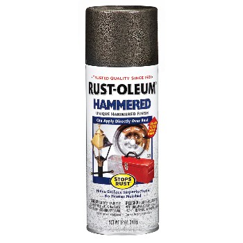 Rust-Oleum 7218830 Spray Paint ~ Hammered Dark Bronze Finish