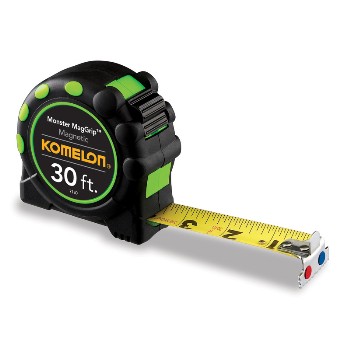 KomelonUSA 7130 Monster MagGrip Tape Measure 1&quot; x 30&#39;