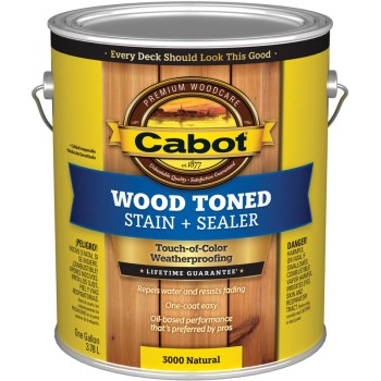 Cabot 01-3000 Deck &amp; Siding Stain,  Natural ~ Gallon