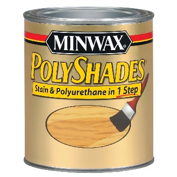 Minwax 61330 Polyshades, Polyurethane Stain Olde Maple ~ Quart
