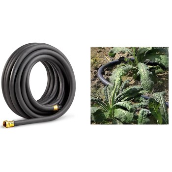 Gilmour 27058025 Water Weeper/Soft Soaking Hose, Black ~  5/8&quot; x 25 Ft.