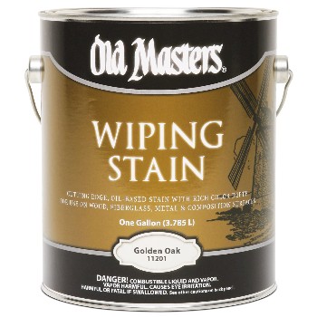 Old Masters 11201 Wiping Wood Stain, Golden Oak ~ Gallon