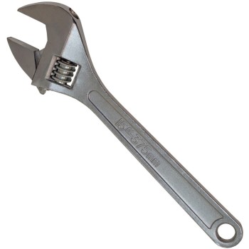 Great Neck AW15B Adjustable Wrench, 15 inch