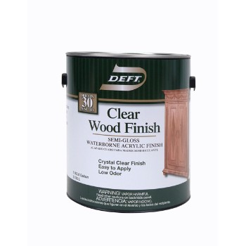 Deft 10801 Semi-gloss Water Wood Finish