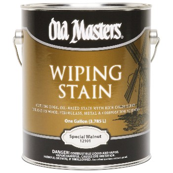 Old Masters 12101 Wiping Wood Stain, Special Walnut ~ Gal