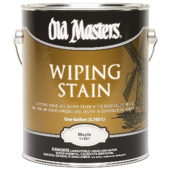Old Masters 11601 Wiping Wood Stain, Maple ~ Gallon