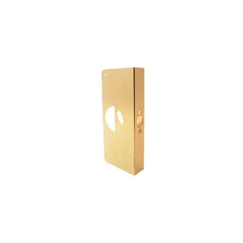 PrimeLine/SlideCo U9547 Brass Door Reinforcer