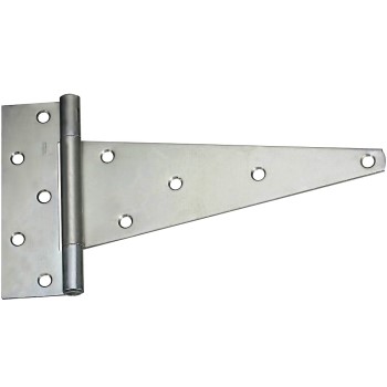 National 128959  Extra Heavy T Hinge,  Zinc Plated ~ 12&quot;