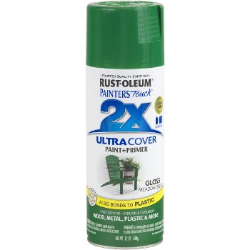 Rust-Oleum 249100 Ultra Cover 2X Spray ~ Meadow Green Gloss
