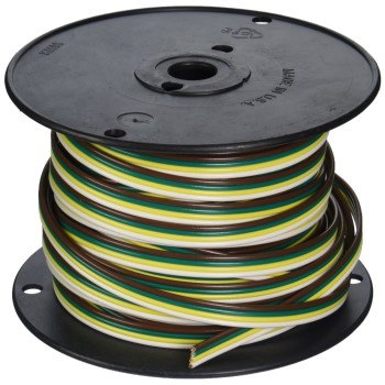 Coleman Cable 51544-03-18 Trailer Wire, 14G ~ 100 Ft