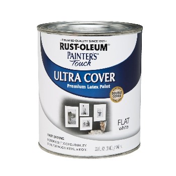 Rust-Oleum 1990502 Flat White ~ Quart