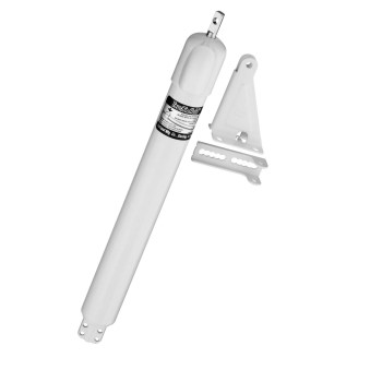 National 279794 Touch &#39;n Hold Door Closer,  White