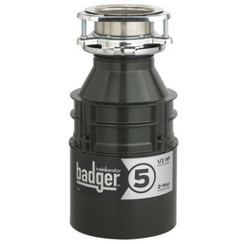 Insinkerator BADGER5 Disposer, Badger 1/2 hp