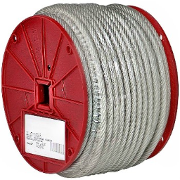 Campbell Chain 700-0697 Vinyl Coated Cable ~ 3/16" x 250 Ft