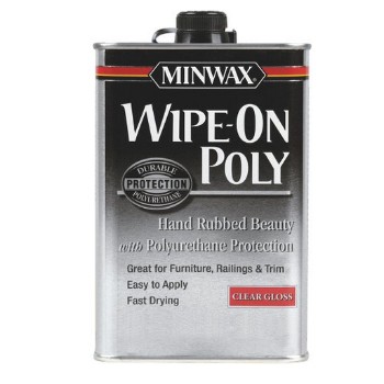 Minwax 60900 Wipe-On Poly,  Gloss  ~  Quart