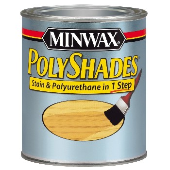 Minwax 61410 Polyshades Stain ~  Honey Pine Gloss,  Quart