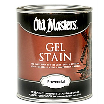 Old Masters 80504 Oil Based Gel Stain, Provencial ~ Quart