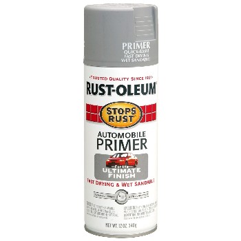 Rust-Oleum 2081830 Auto Primer Spray Paint, Gray ~  12 Oz.