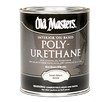 Old Masters 49504 Polyurethane ~ Interior, Oil Based Semi-Gloss/Qrt