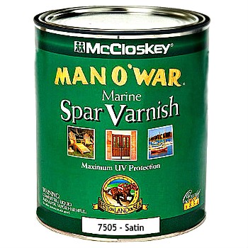 McCloskey/Valspar 80-0007505-05 Spar Varnish,  Satin ~ Quart