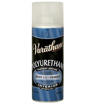 Rust-Oleum 200081 Varathane Heavy Use Formula Spray Polyurethane, Clear Gloss ~ 11.25 oz Cans