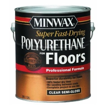 Minwax 13021 Fast Drying Polyurethane, Semi-Gloss ~ Gallon