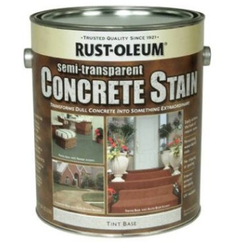 Rust-Oleum 239418 Concrete Stain,  Semi-Transparent tint Base ~ Gallon