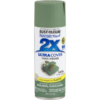 Rust-Oleum 249071 Ultra Cover 2X Spray ~ Moss Green Satin
