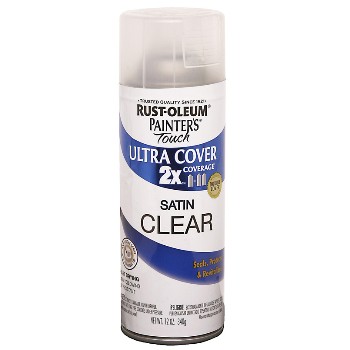 Rust-Oleum 249845 Ultra Cover 2X Spray ~ Clear Satin