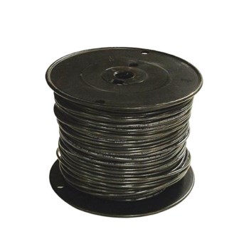 Southwire 22964101 Stranded THHN #12 Single Conductor Wire, Black ~ 500 Ft Roll