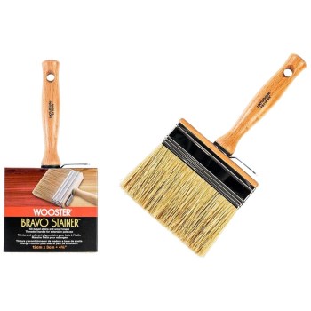 Wooster  0F51160046 Bravo Stainer Brush ~ 4 3/4&quot;