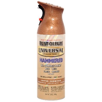 Rust-Oleum 247567 Universal Spray Paint, Hammered Copper
