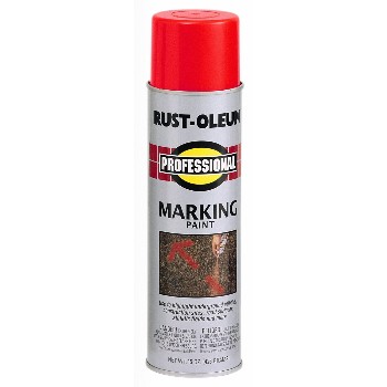 Rust-Oleum 2564838 Inverted Marking Paint,  Safety Red