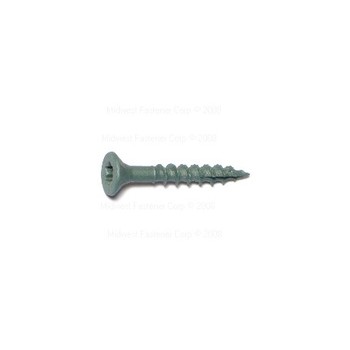 Midwest Fastener  09317 Green Coated Exterior Deck Screws ~ #9 x 2&quot;