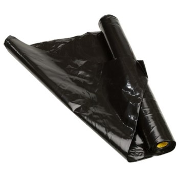Warp Bros 4X20-B Poly-Cover  Polyethylene Sheeting, Black ~ 20 X 100 feet x 4 Mil
