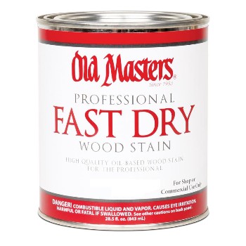 Old Masters 60604 Fast Dry Wood Stain, Maple ~ Quart