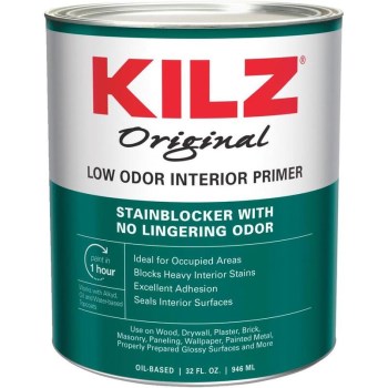 MasterChem   10042 Low Odor Oil-Base Stain Blocker Primer, Kilz ~ Quart