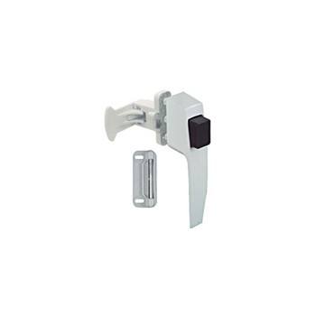 National 213165 White Pushbutton Latch, Visual Pack 1326