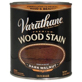 Rust-Oleum 211730 Varathane Premium Wood Stain, Dark Walnut  ~ Quart