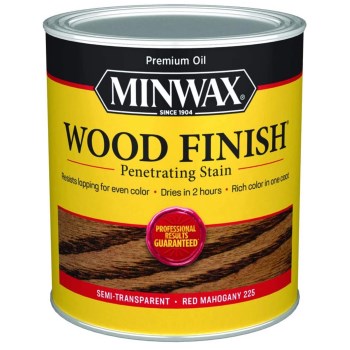 Minwax 70007 Red Mahogany Wood Stain ~ Quart
